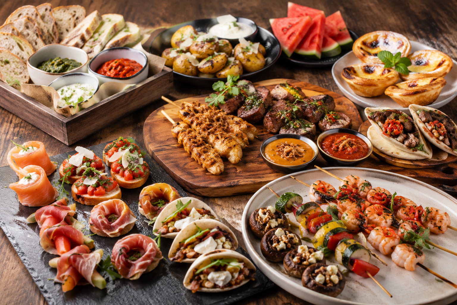 BBQ Tapas Mix - Onbeperkt 2,5 uur