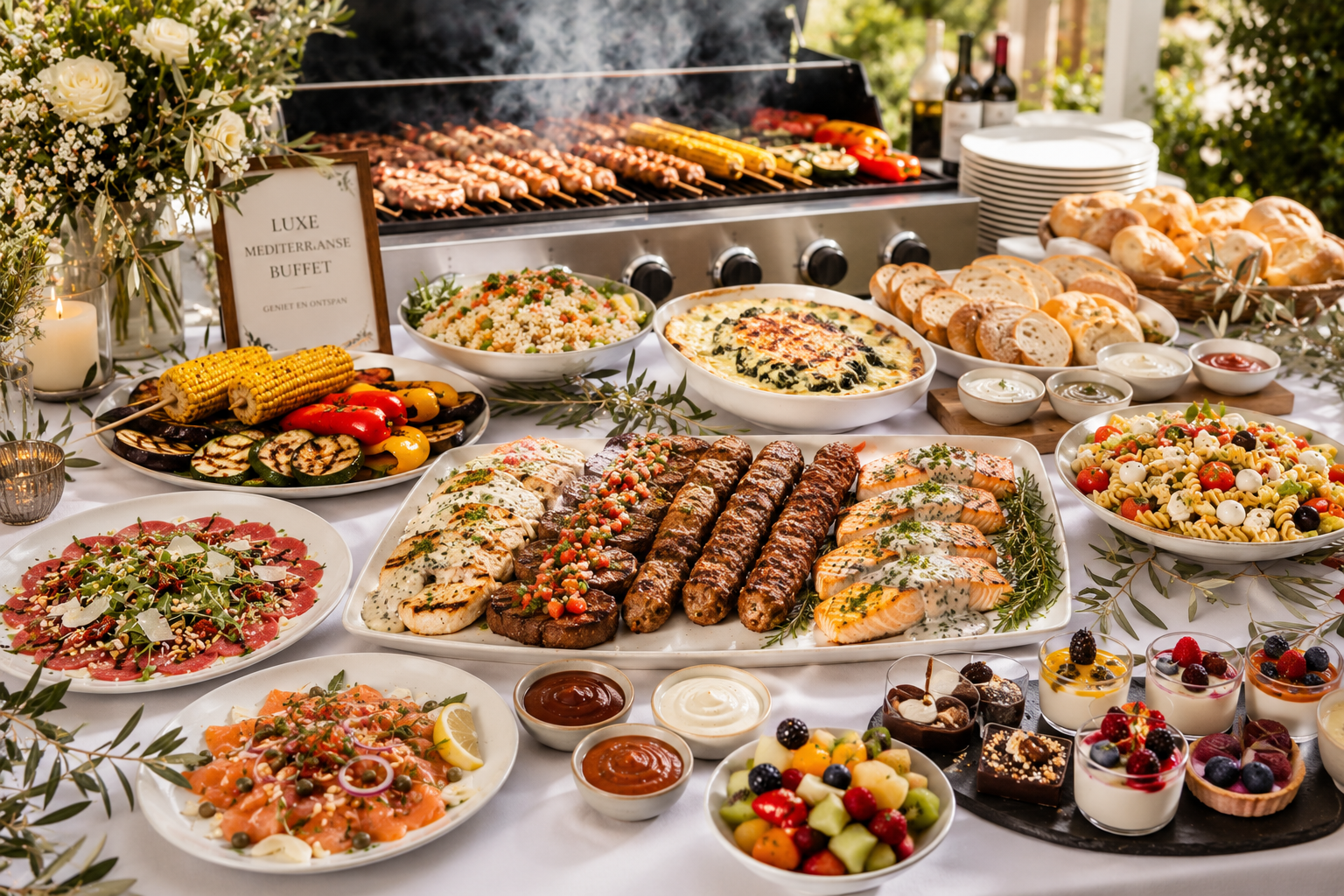 Luxe Mediterrane BBQ